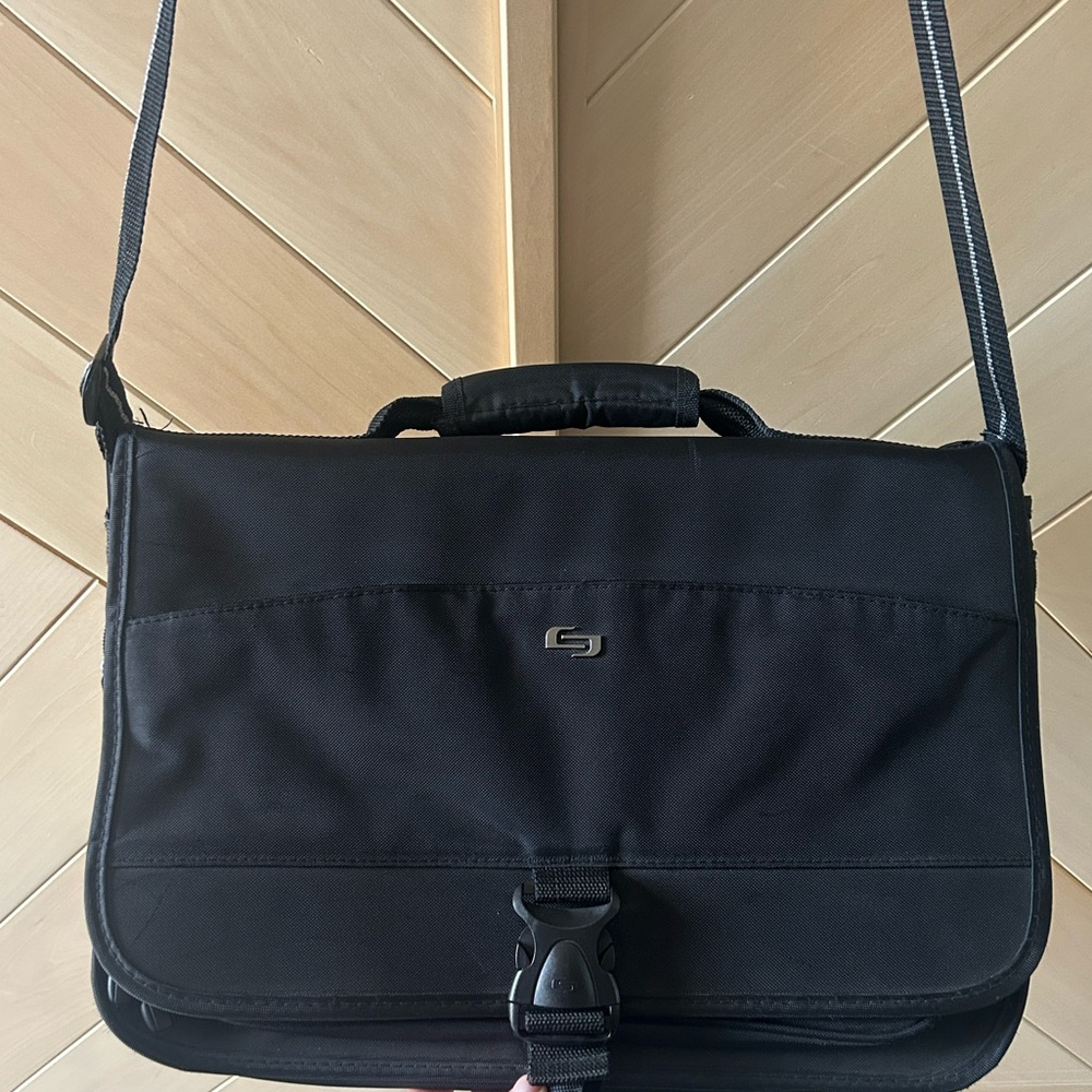 Solo brand laptop bag with TONS of organized storage